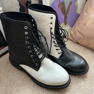 HotTopic ColorBlock Boots
